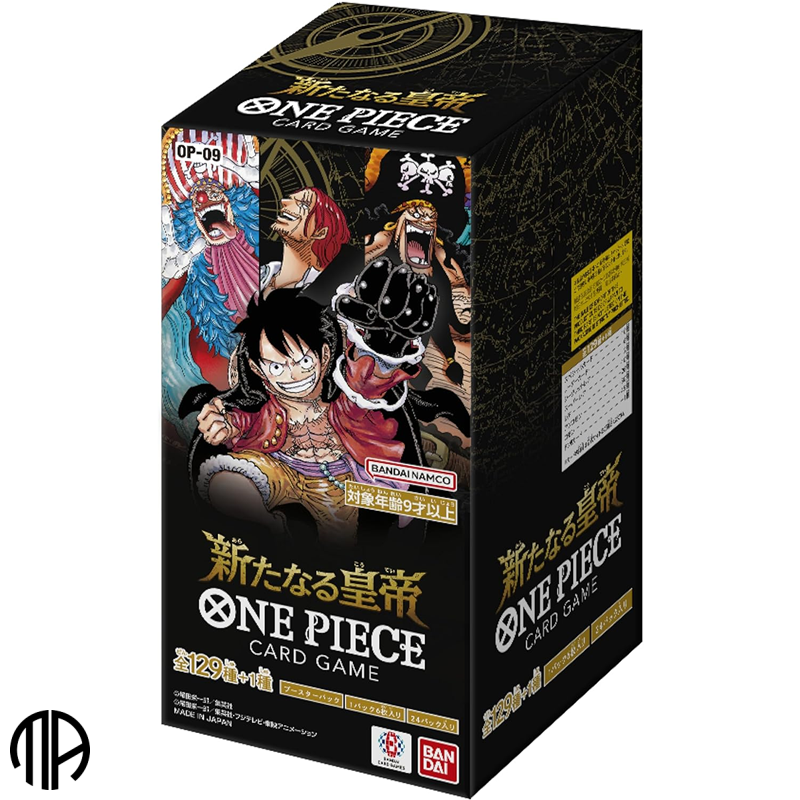 One Piece Card Game, Japansk booster box, OP09: the New Emperor (24 pakker)