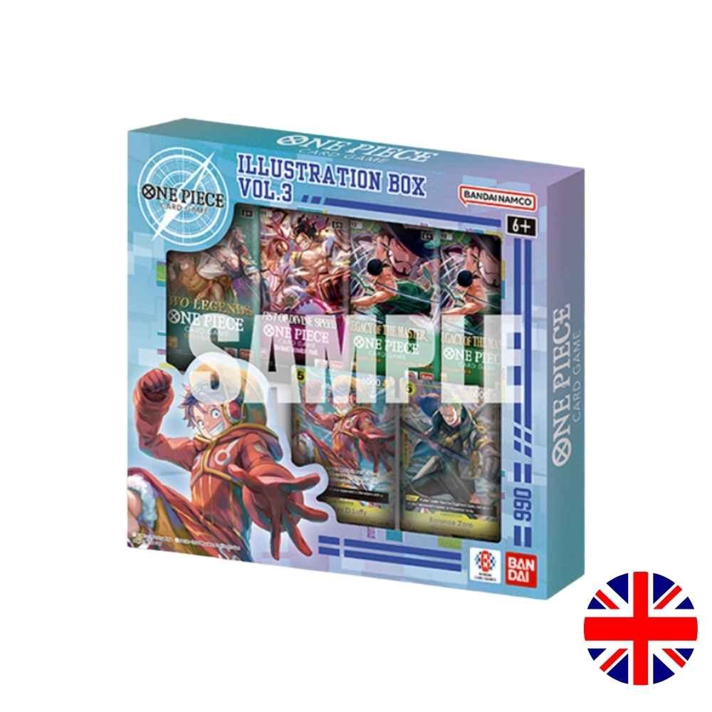 One Piece CG Illustration Box Vol.3  kb med 4 packs + promos