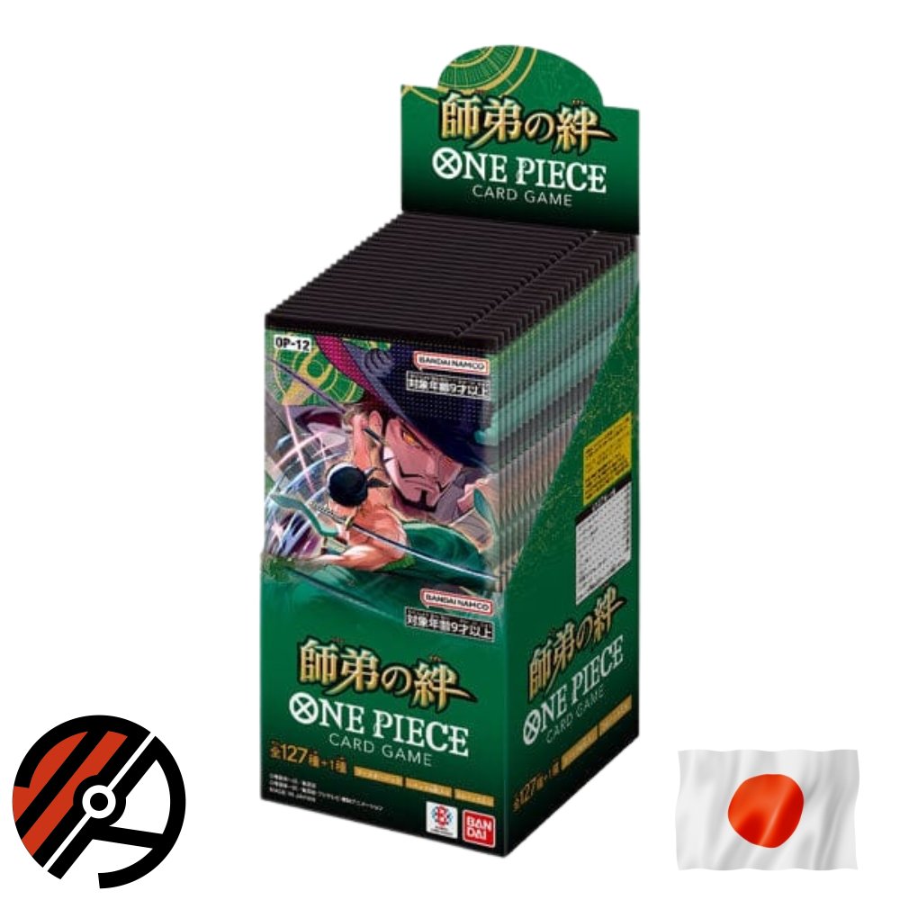 One Piece Card Game, Japansk booster box, OP12: Teacher-Student Bond (24 pakker)