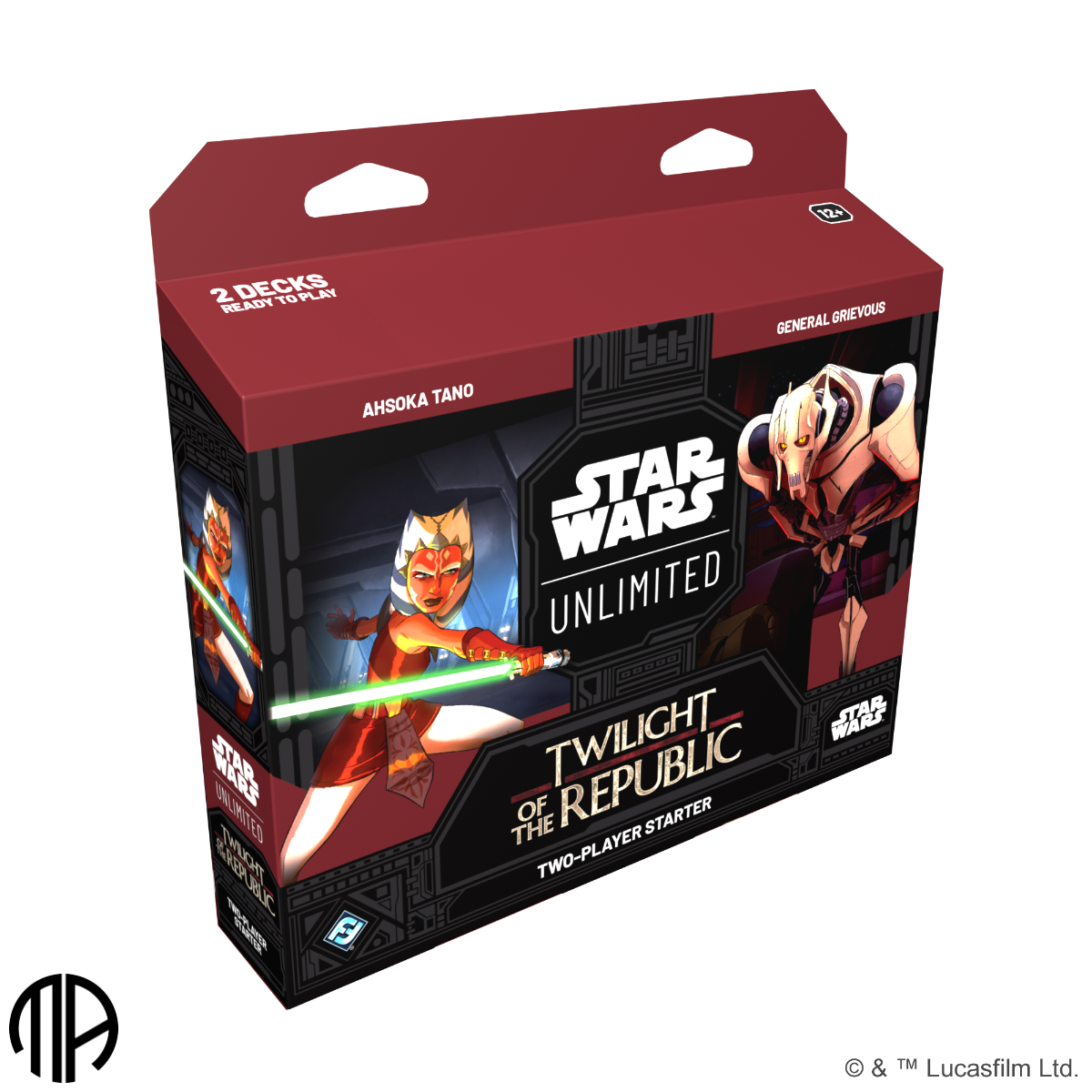 Star Wars: Unlimited TCG, Deck: Twilight of the Republic, two-player starter