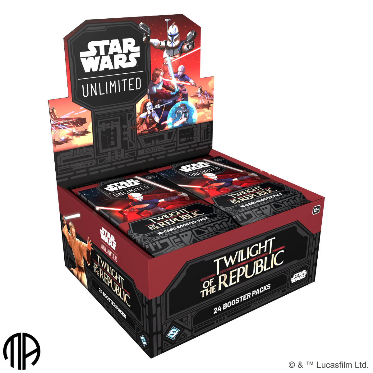 Star Wars: Unlimited TCG, Booster display: Twilight of the Republic (24 pakker)