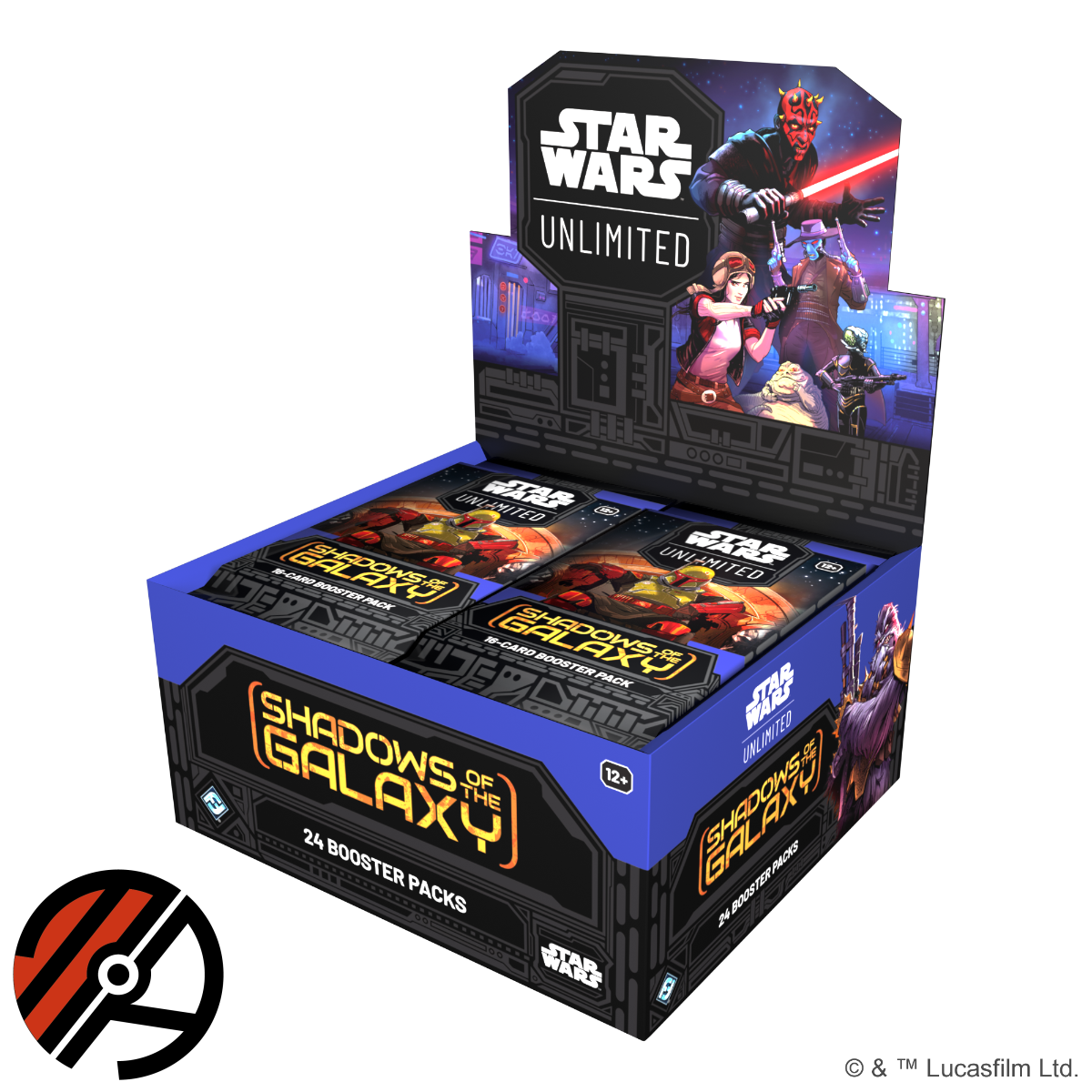 Star Wars: Unlimited TCG - Booster display - SET 02: Shadows of the Galaxy (24 pakker)