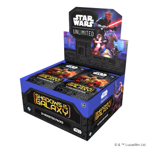 Star Wars: Unlimited TCG - Booster display - SET 02: Shadows of the Galaxy (24 pakker)