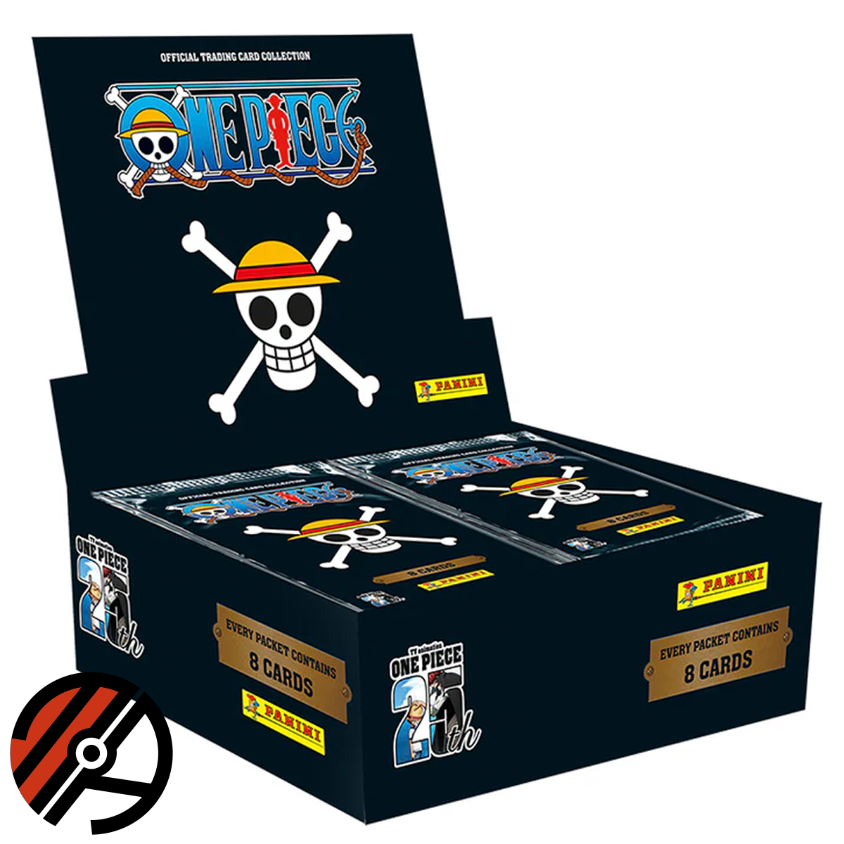 One Piece Trading Card Collection, Display: 25th Anniversary (18 kort pakker)