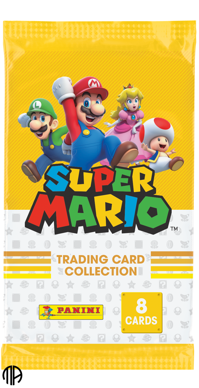 Panini - Super Mario Trading Card Collection - kort pakke - series 1