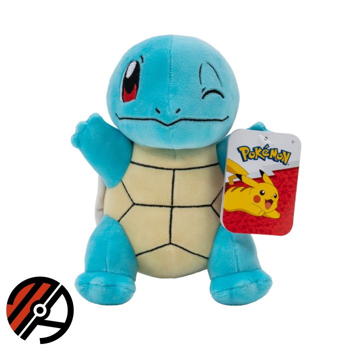 POKEMON PLUSH, Squirtle 20cm (Blinkende)