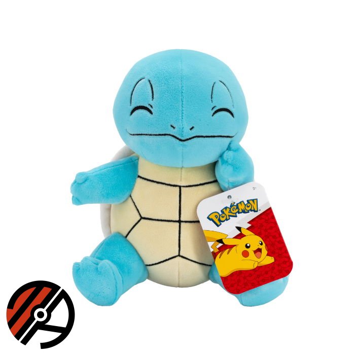 POKEMON PLUSH, Squirtle 20cm (Sitting)