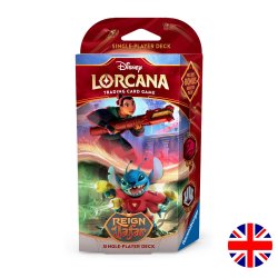 Disney Lorcana TCG, Reign of Jafar: Ruby & Steel Starter Deck