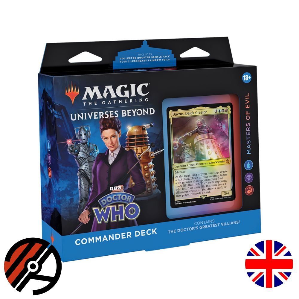 Magic The Gathering, Universes Beyond: Doctor Who "Masters of Evil" Commander Deck
