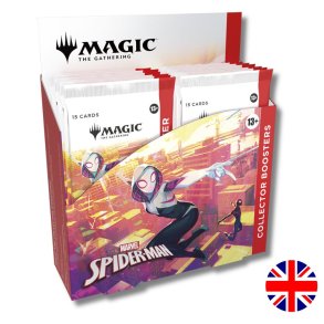 Magic The Gathering, Marvel's Spider-Man: Collector Booster Box *STOR ALLOKERINGS RISIKO*