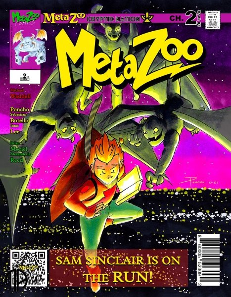 MetaZoo: Cryptid Nation Illustrated Novel Chapter #2 (2. Print) incl. Holographic Promo