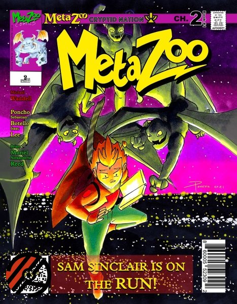 MetaZoo: Cryptid Nation Illustrated Novel Chapter #2 (1. Print, Limited) *ULTRA RARE*