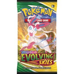 Pokémon TCG, Evolving Skies: Booster Pakke