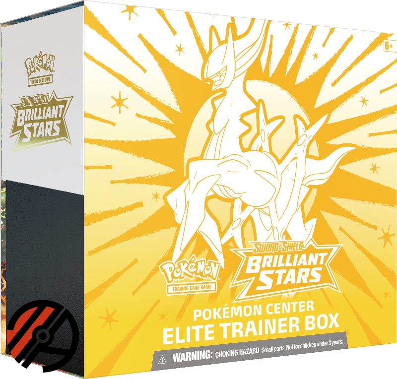 Pokmon TCG, Pokmon Center ETB - Sword &amp; Shield 09: Brilliant Stars