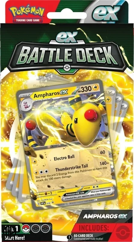 Pokmon TCG EX Battle Deck - Ampharos/Lucario