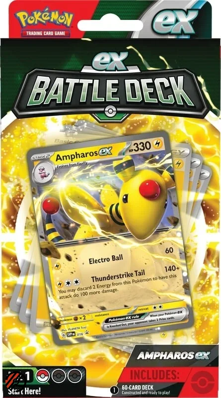 Pokmon TCG EX Battle Deck - Ampharos/Lucario