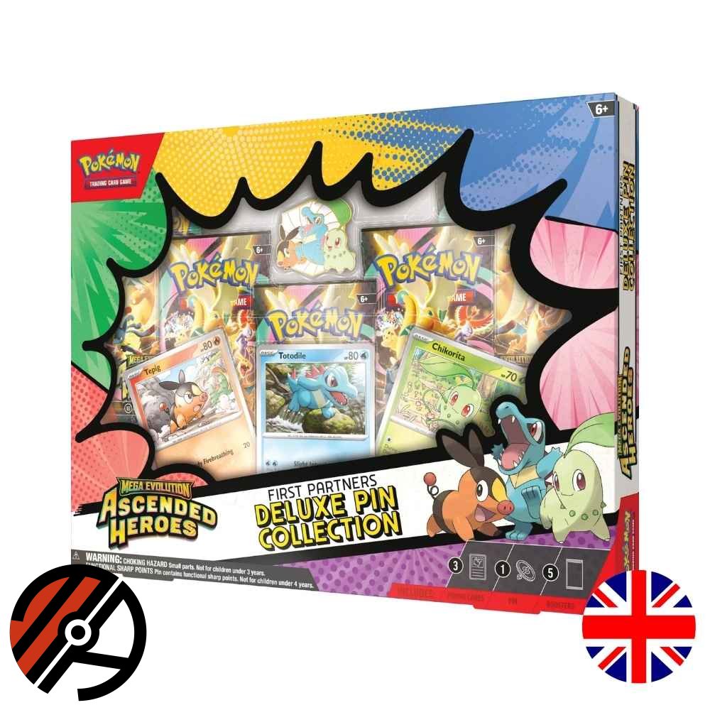 Pok�mon TCG, Ascended Heroes: Deluxe Pin Collection *MAX 1 STK*