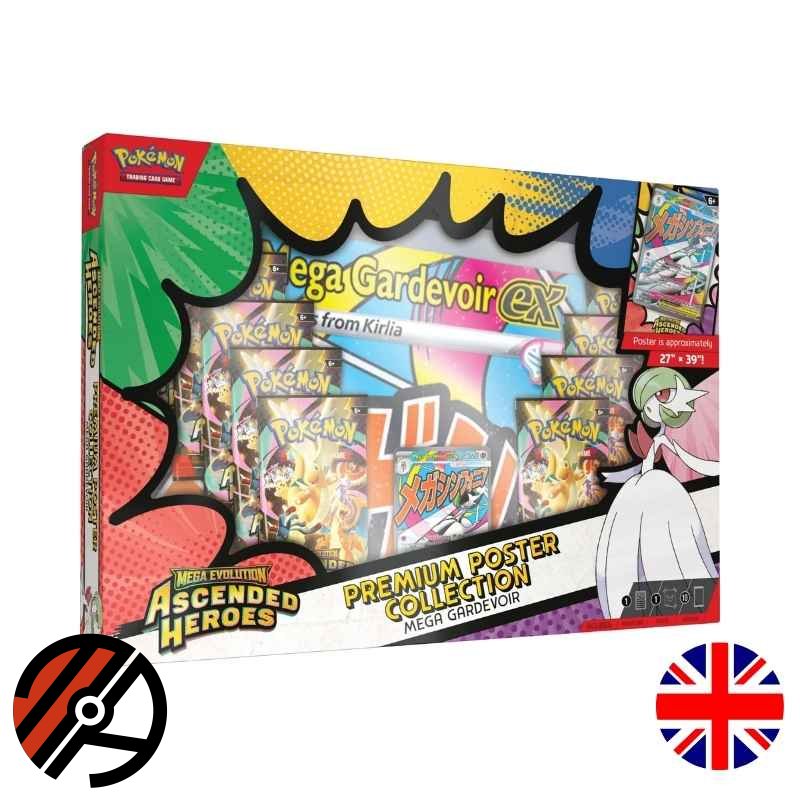 Pok�mon TCG, Ascended Heroes: Premium Poster Collection *Assorteret* *MAX 2 STK*
