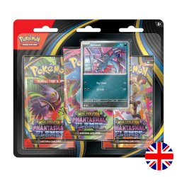 Pokmon TCG, (ME02) Phantasmal Flames: 3-pakke blister *MAX 1 STK af hver*