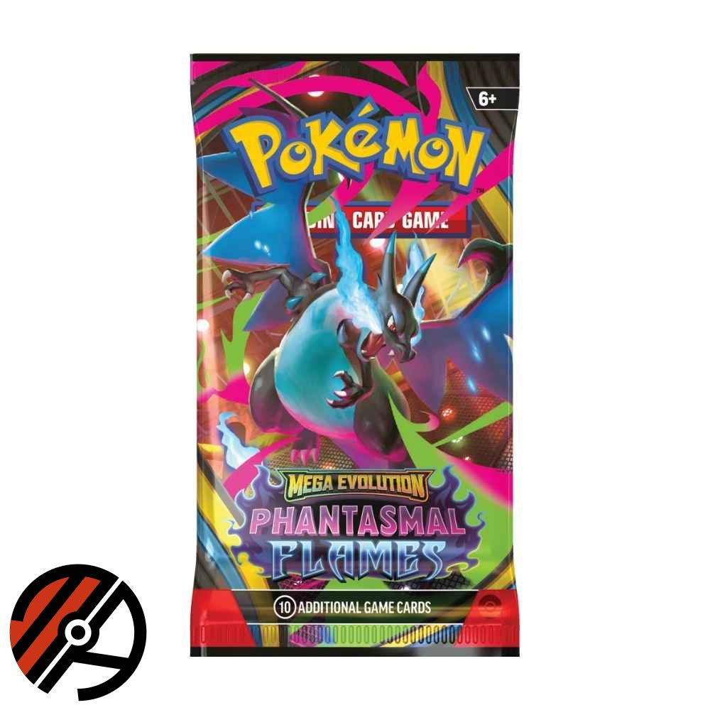 Pokmon TCG, (ME02) Phantasmal Flames: Booster Pakke *MAX 6 STK*