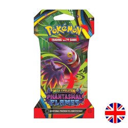 Pokmon TCG, (ME02) Phantasmal Flames: Sleeved Booster Pakke *MAX 6 STK*