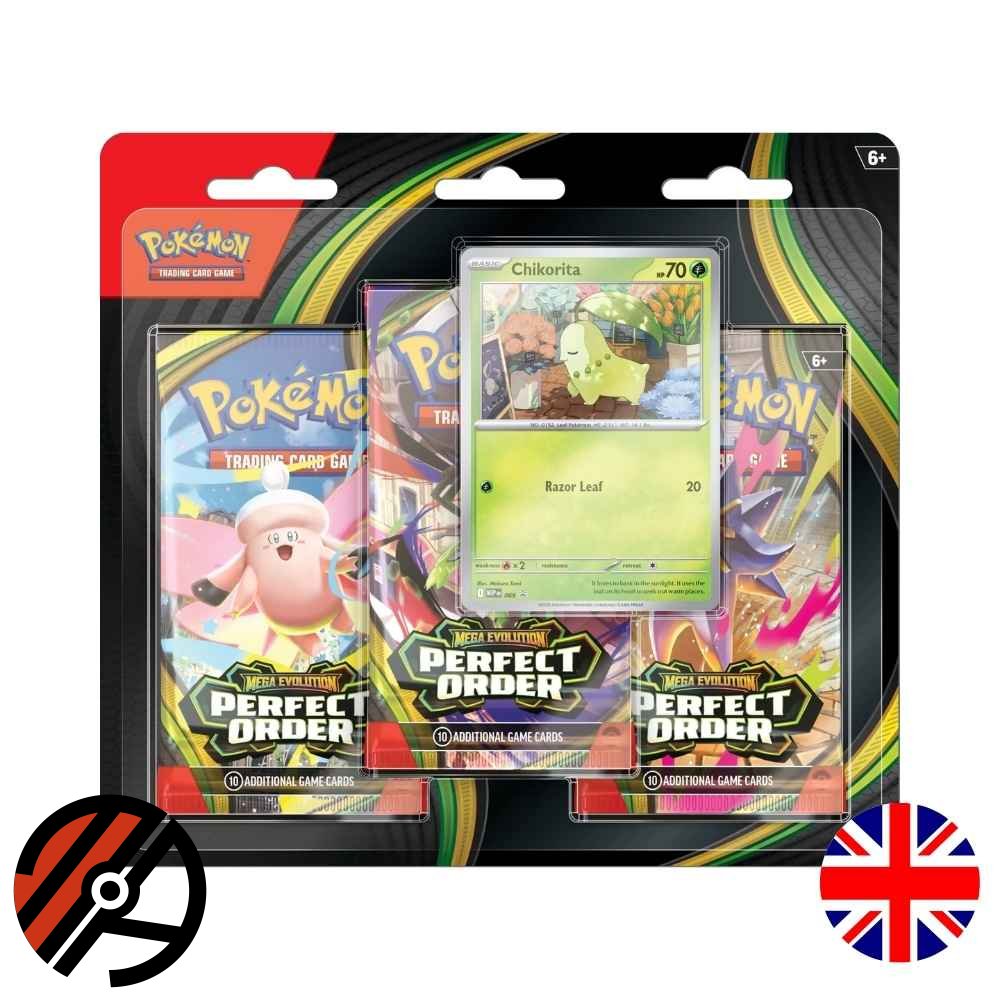 Pok�mon TCG, (ME03) Perfect Order: 3-Pakke Blister