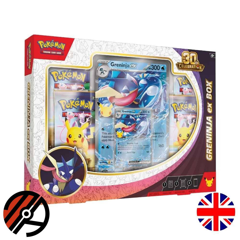 Pok�mon TCG, (30C) 30th Celebration: ex Box - Greninja