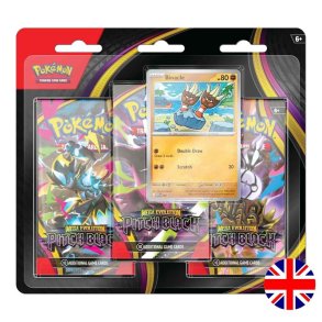Pok�mon TCG, (ME05) Pitch Black: 3-Pack Blister *MAX 1 STK*
