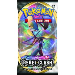 Pokmon TCG Booster Pakke - Sword &amp; Shield 02: Rebel Clash