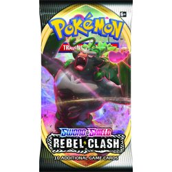 Pokmon TCG Booster Pakke - Sword &amp; Shield 02: Rebel Clash