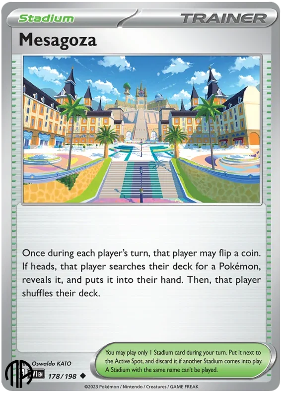 Pokmon TCG Enkelt Kort - SV01 - 178/198 Mesagoza, Uncommon