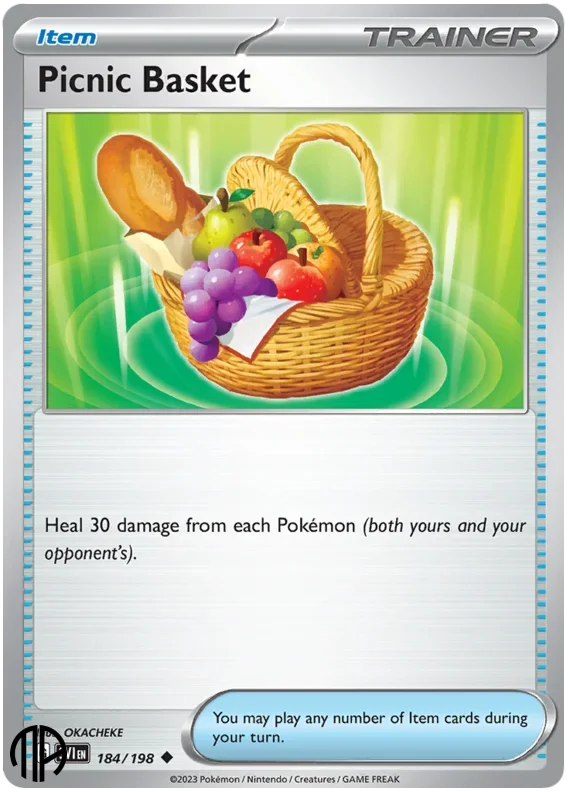 Pokmon TCG Enkelt Kort - SV01 - 184/198 Picnic Basket, Uncommon