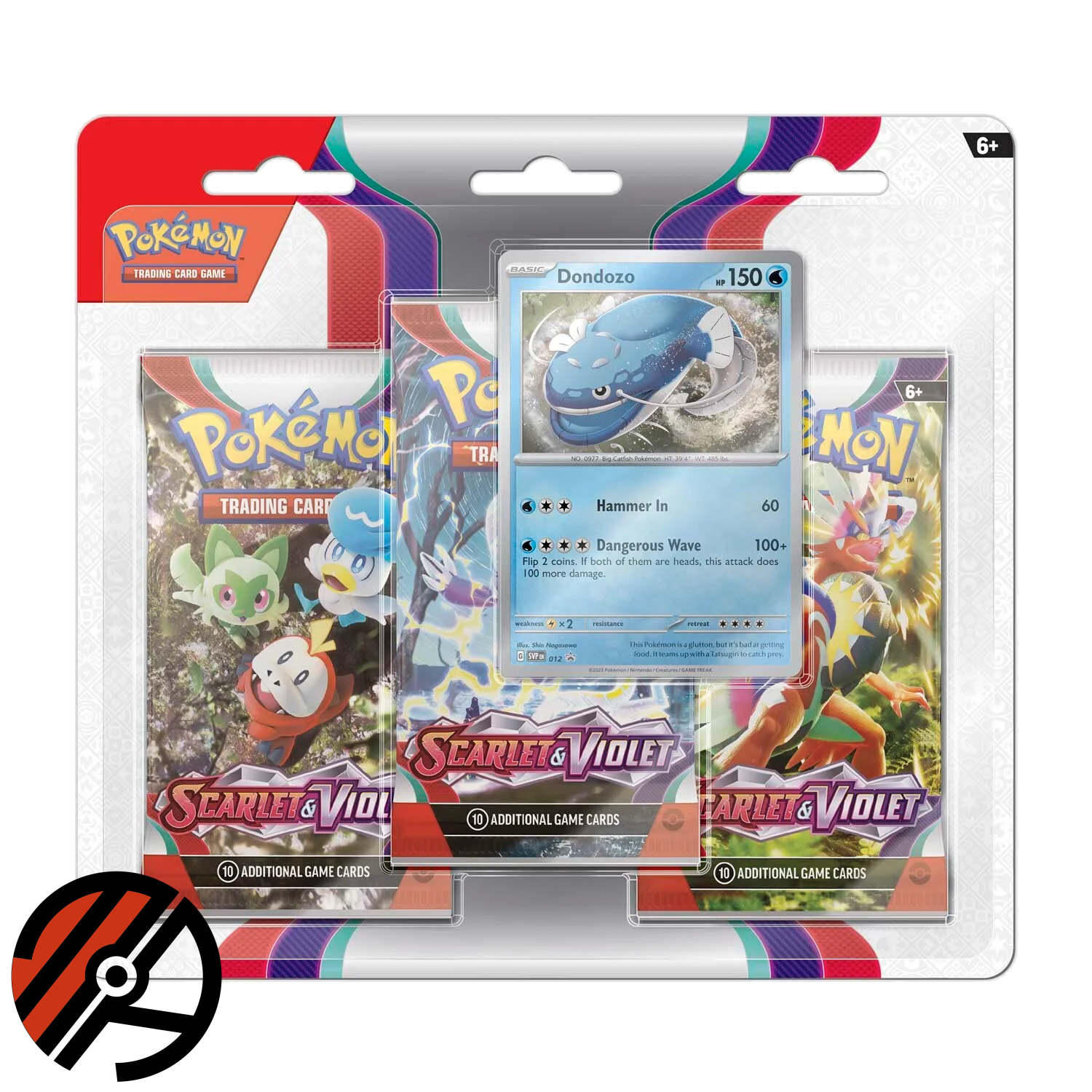 Pokmon TCG 3-Pack Blister - Scarlet &amp; Violet 01: Base