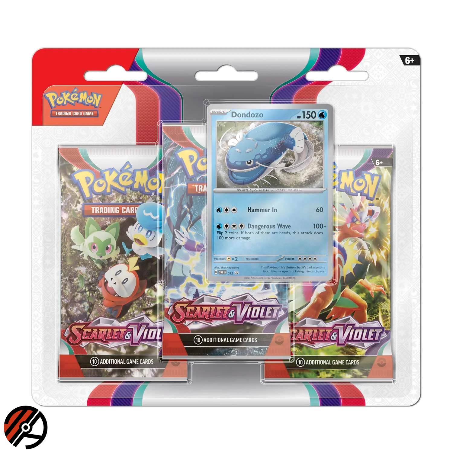 Pokmon TCG 3-Pack Blister - Scarlet &amp; Violet 01: Base