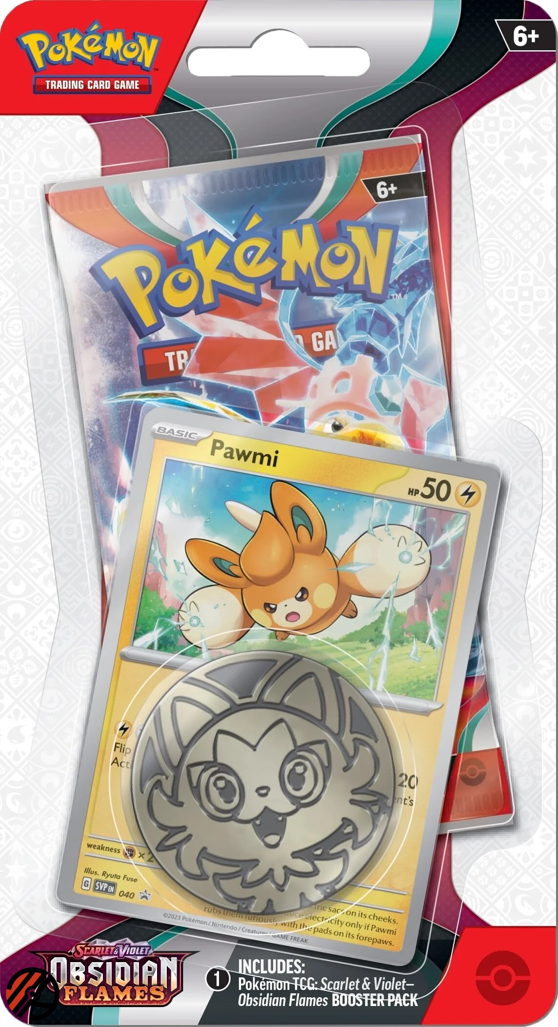 Pokmon TCG 1-Pack Blister - Scarlet &amp; Violet 03: Obsidian Flames