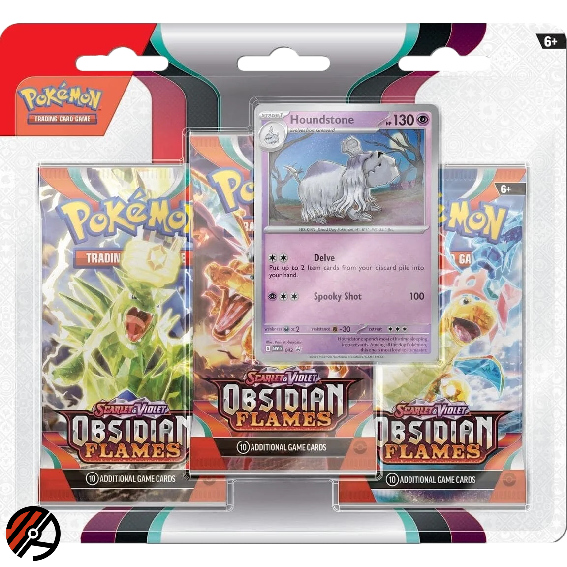 Pokmon TCG 3-Pack Blister - Scarlet &amp; Violet 03: Obsidian Flames