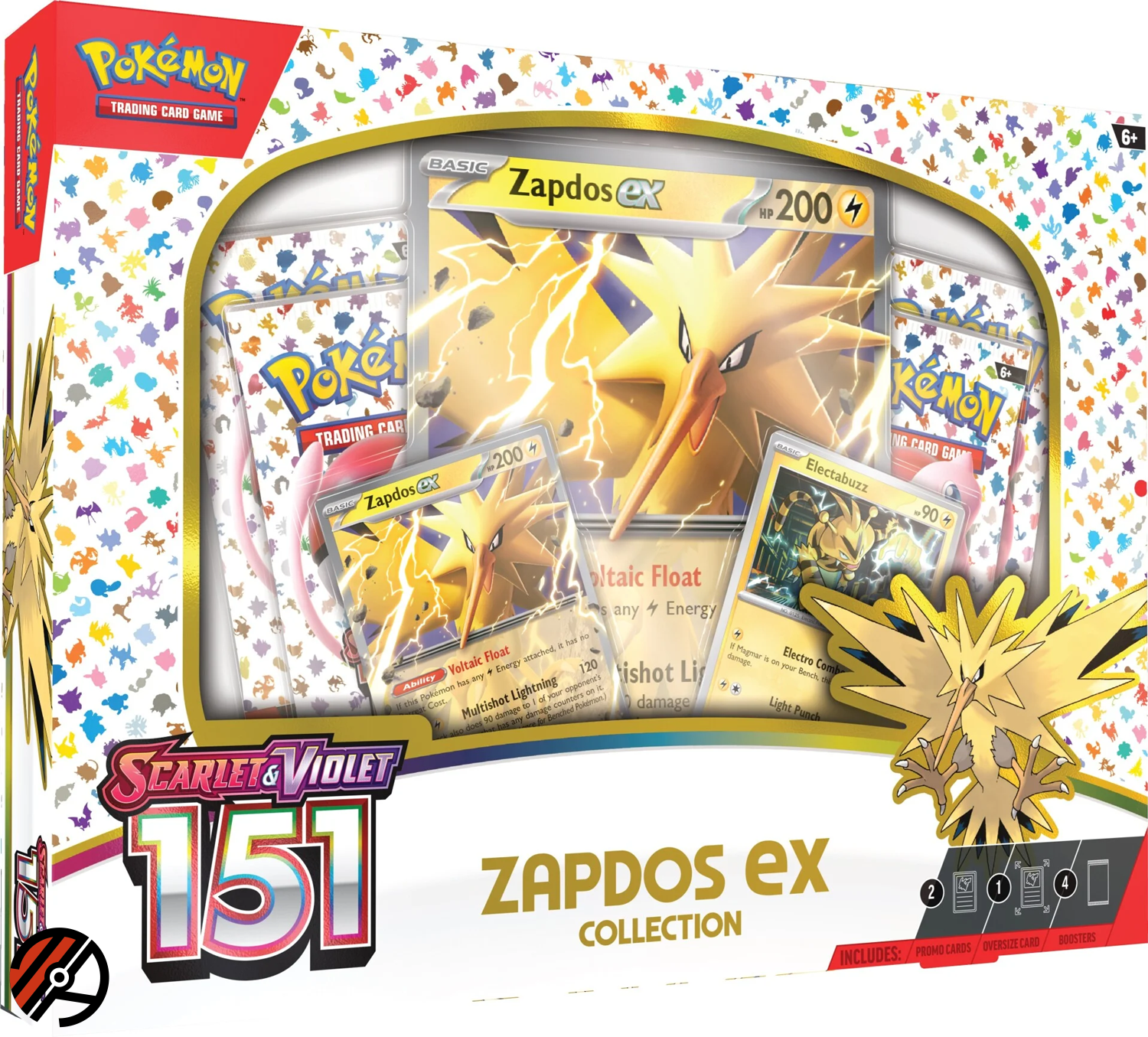 Pokmon TCG EX Box - Scarlet &amp; Violet 03.5: 151 (Zapdos)