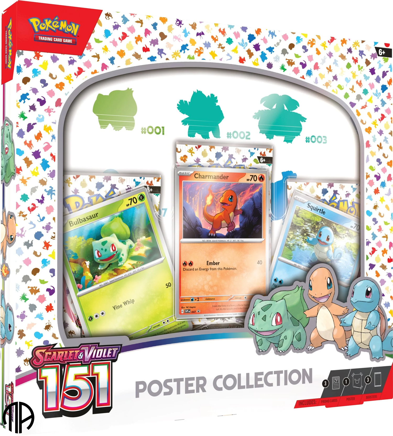 Pokmon TCG Poster Collection Box - Scarlet &amp; Violet 03.5: 151