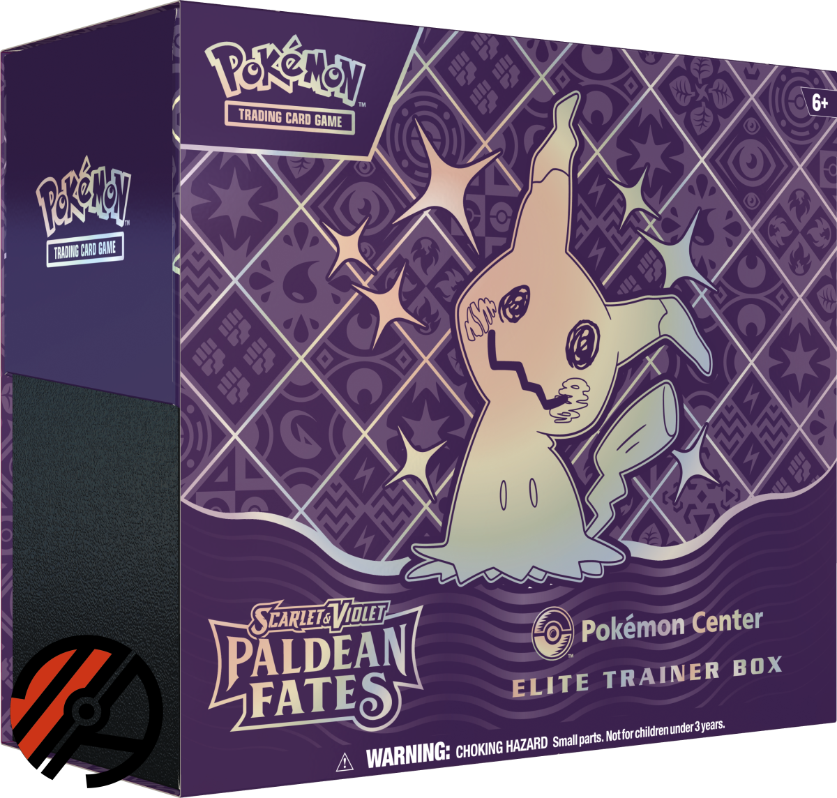 Pokmon TCG - Pokmon Center ETB - Scarlet &amp; Violet 04.5: Paldean Fates (11 pakker)