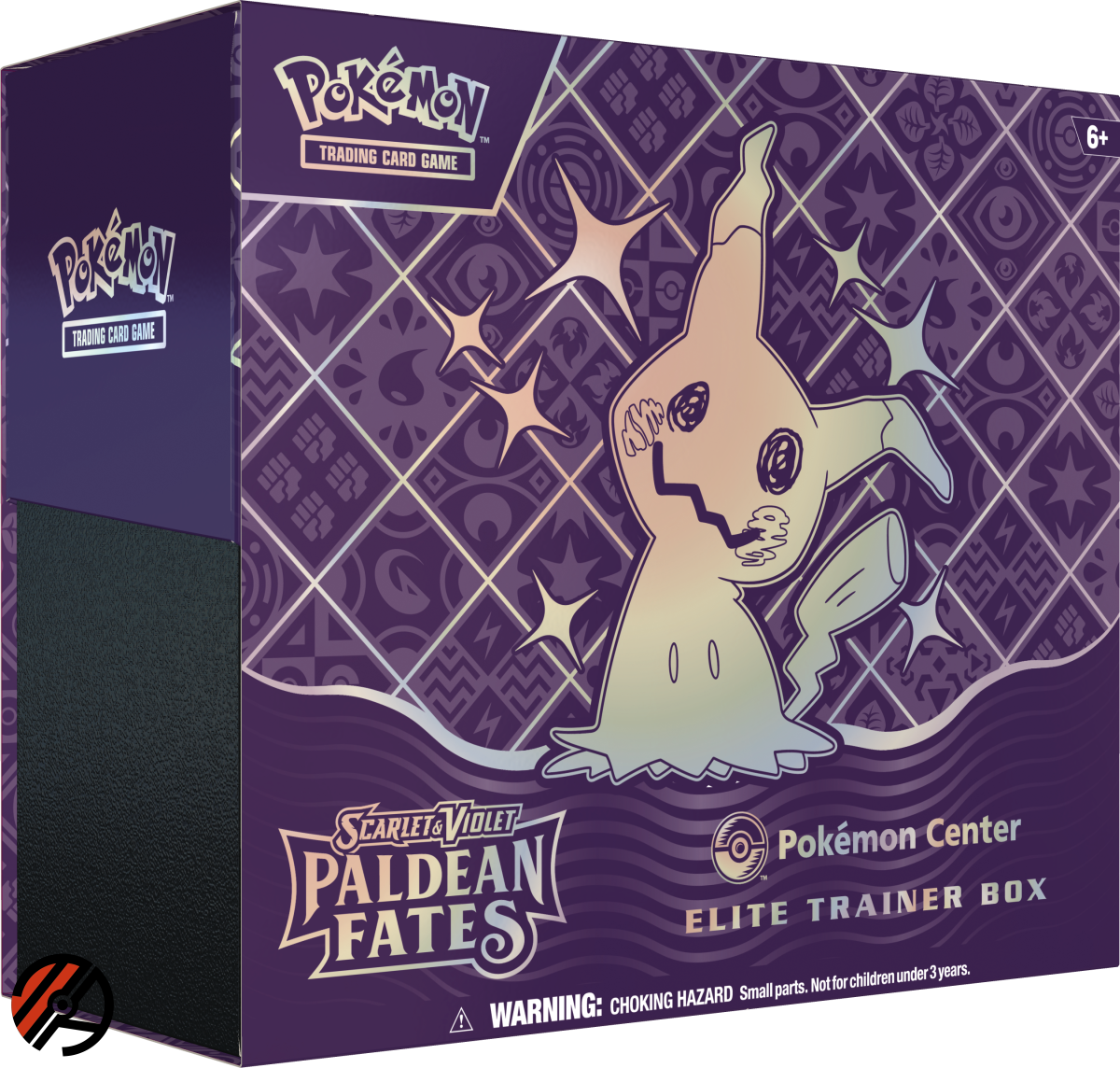 Pokmon TCG - Pokmon Center ETB - Scarlet &amp; Violet 04.5: Paldean Fates (11 pakker)