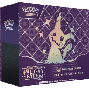 Pokmon TCG - Pokmon Center ETB - Scarlet & Violet 04.5: Paldean Fates (11 pakker)