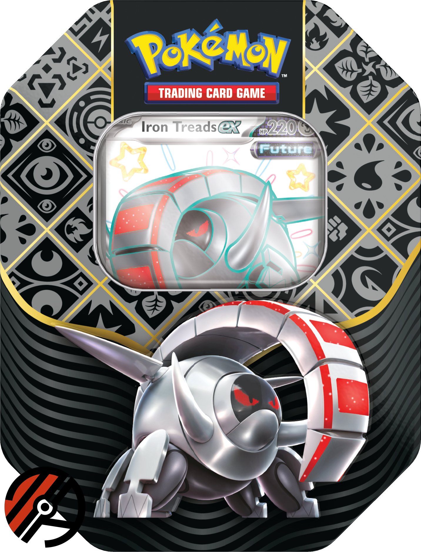 Pokmon TCG, Paldean Fates: Iron Threads ex Tin