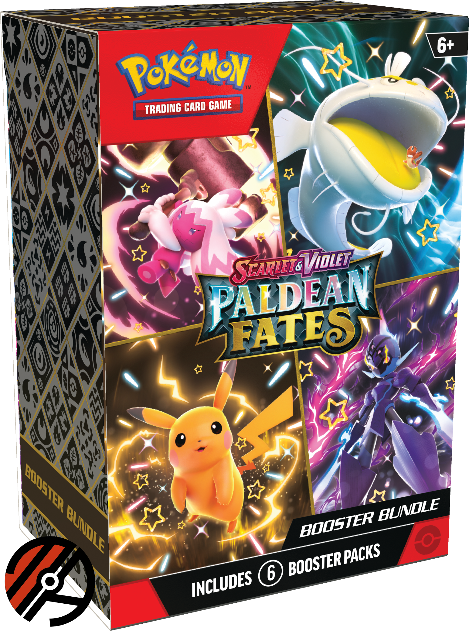 Pokmon TCG Booster Bundle - Scarlet &amp; Violet 04.5: Paldean Fates (6 pakker)