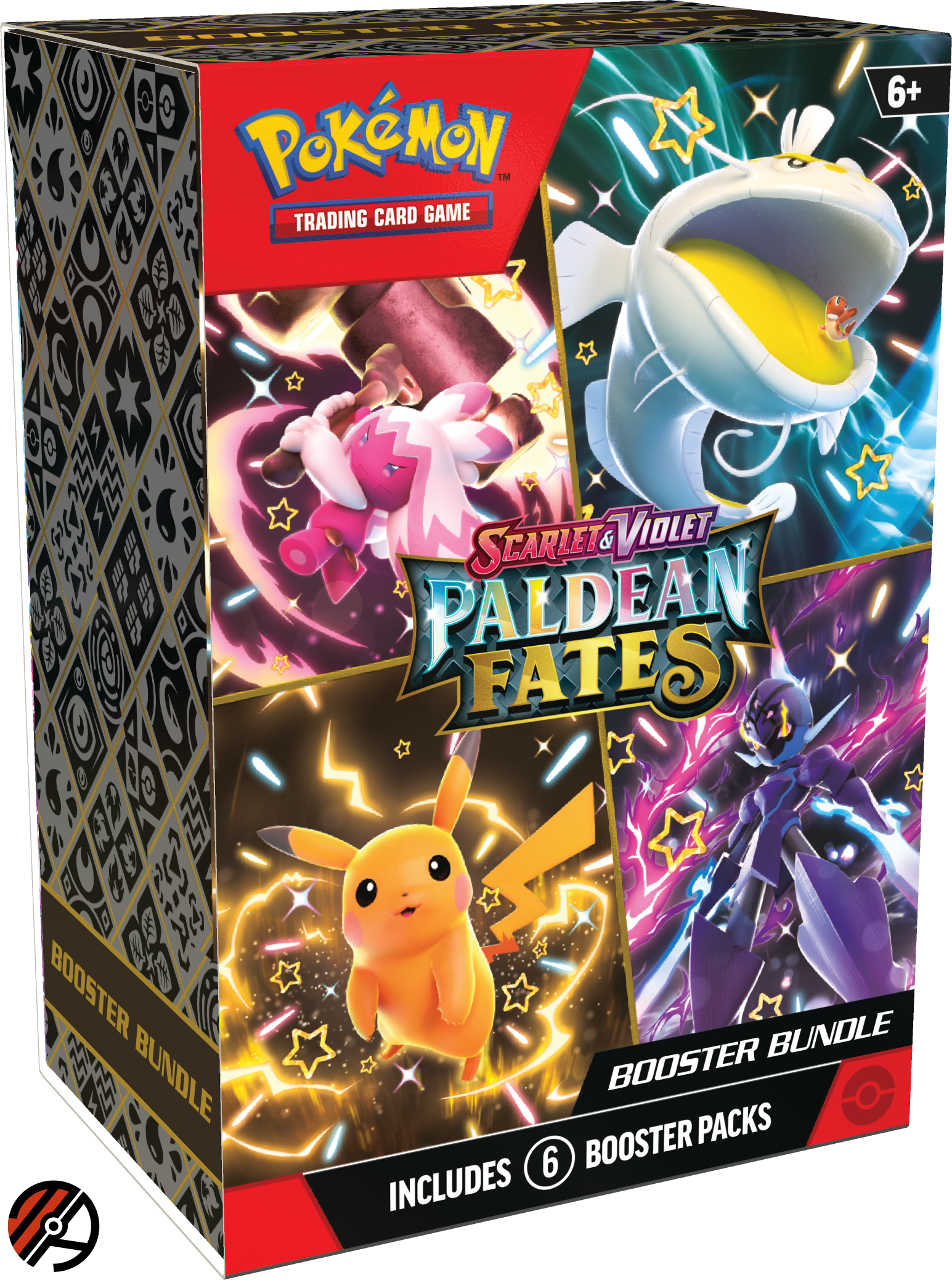 Pokmon TCG Booster Bundle - Scarlet &amp; Violet 04.5: Paldean Fates (6 pakker)