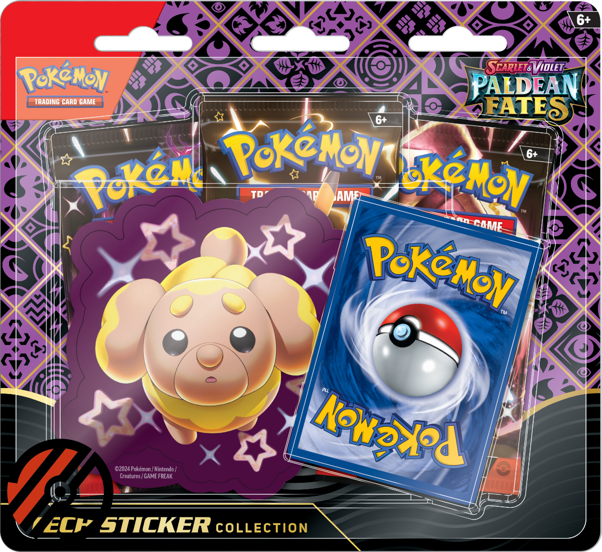 Pokémon TCG, Paldean Fates: Tech Sticker Collection Blister