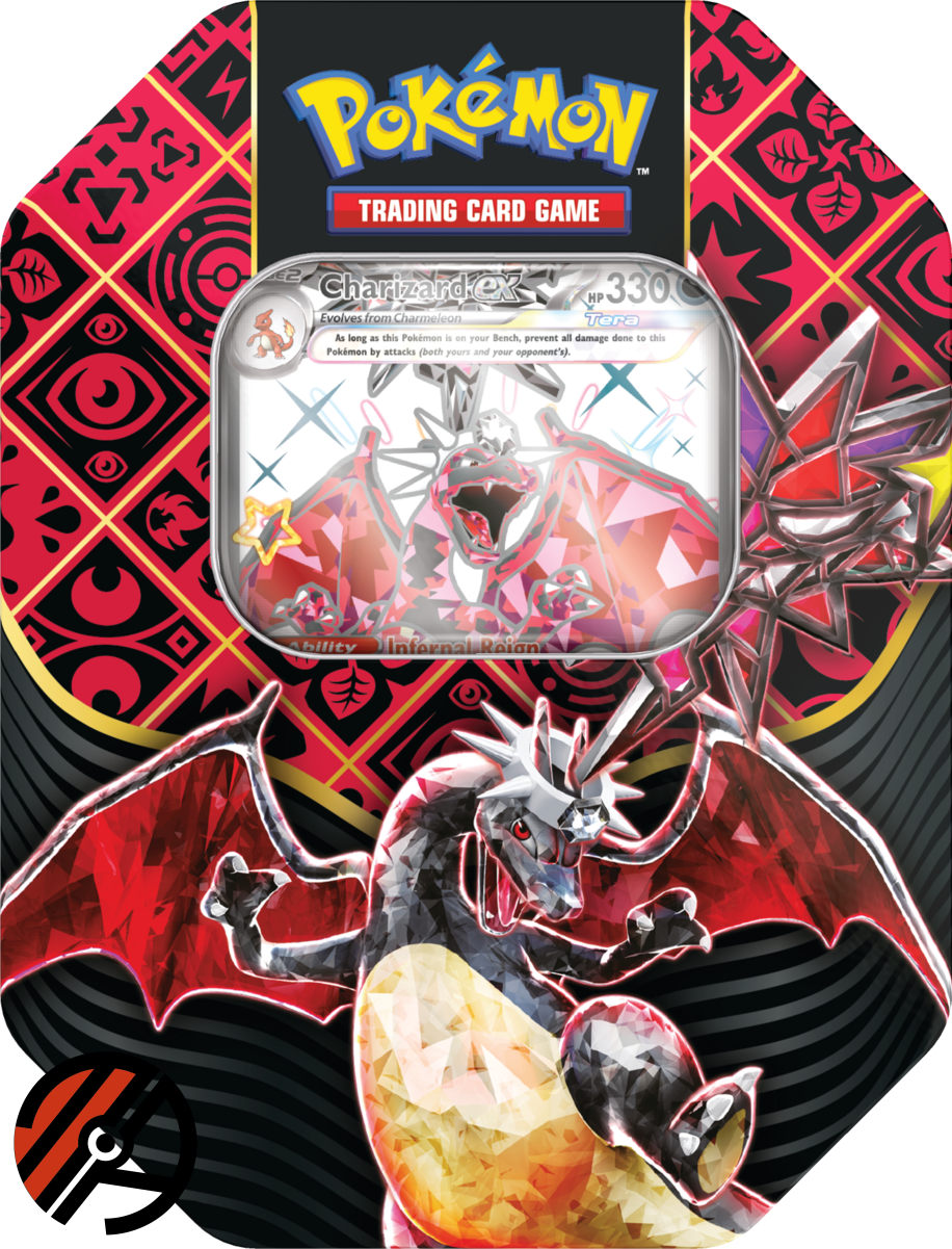 Pokmon TCG, Paldean Fates: Charizard ex Tin