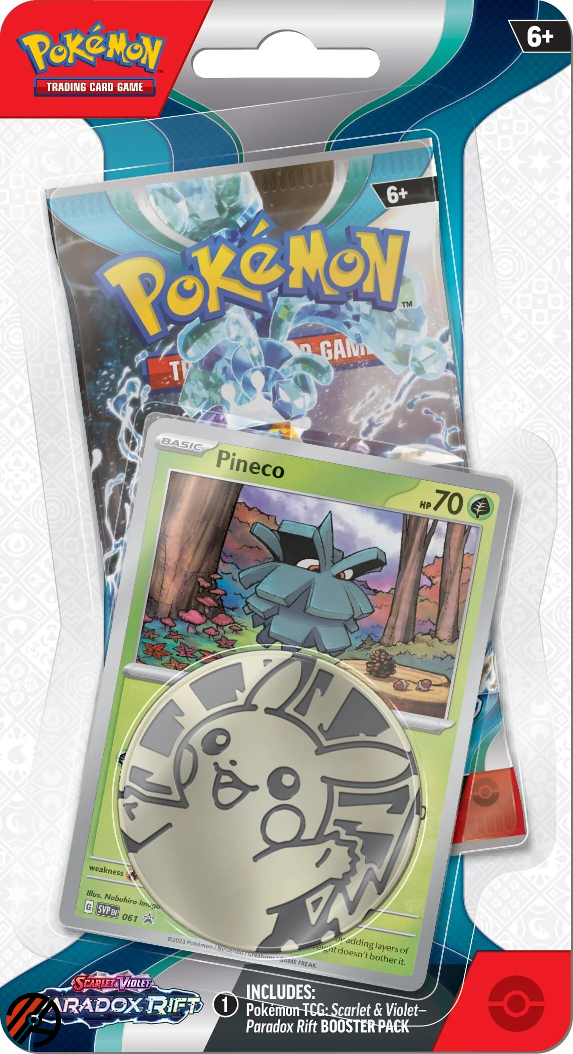 Pokmon TCG 1-Pack Blister - Scarlet &amp; Violet 04: Paradox Rift