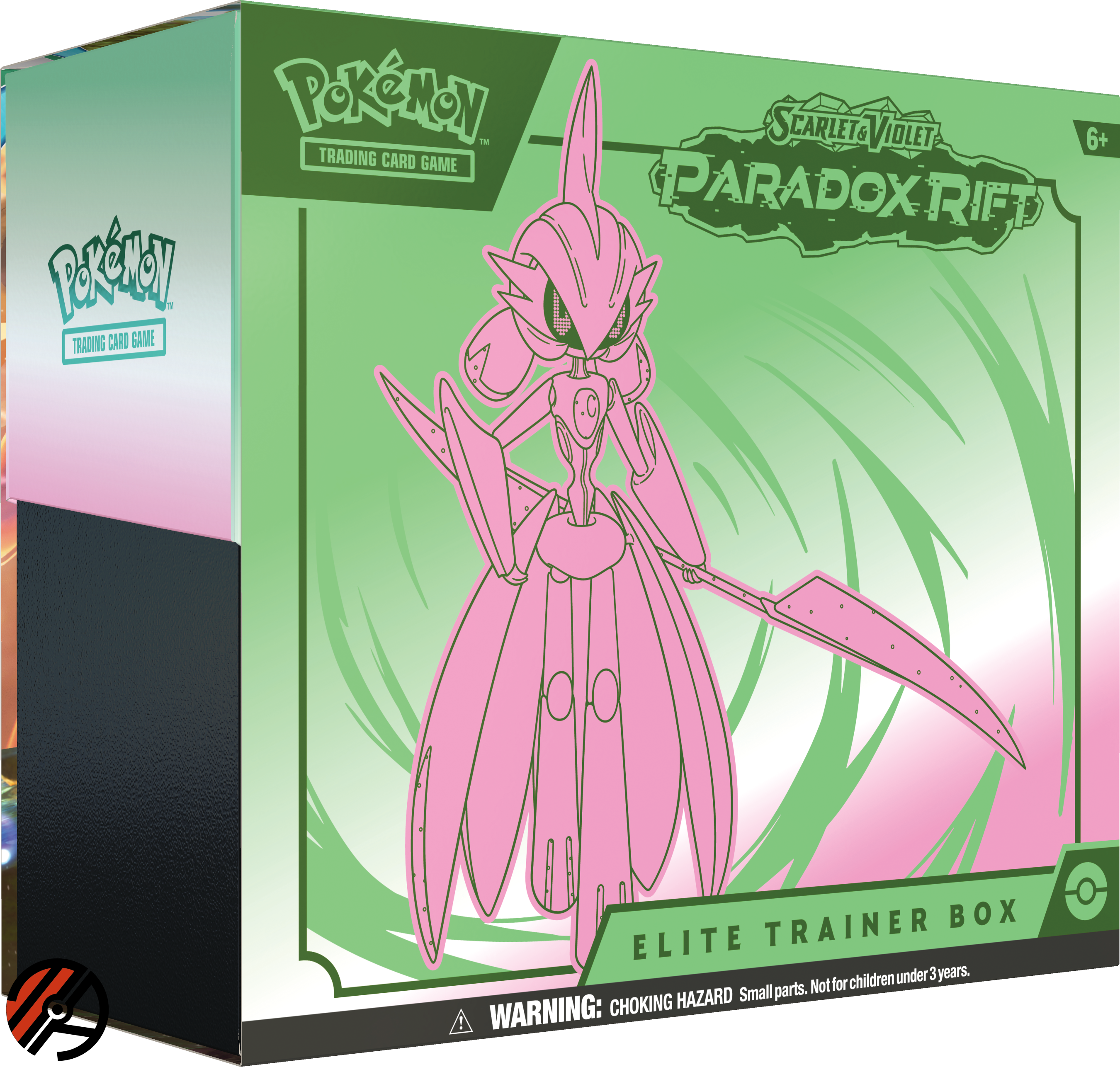Pokmon TCG Elite Trainer Box - Scarlet &amp; Violet 04: Paradox Rift (9 kort pakker + Promo)