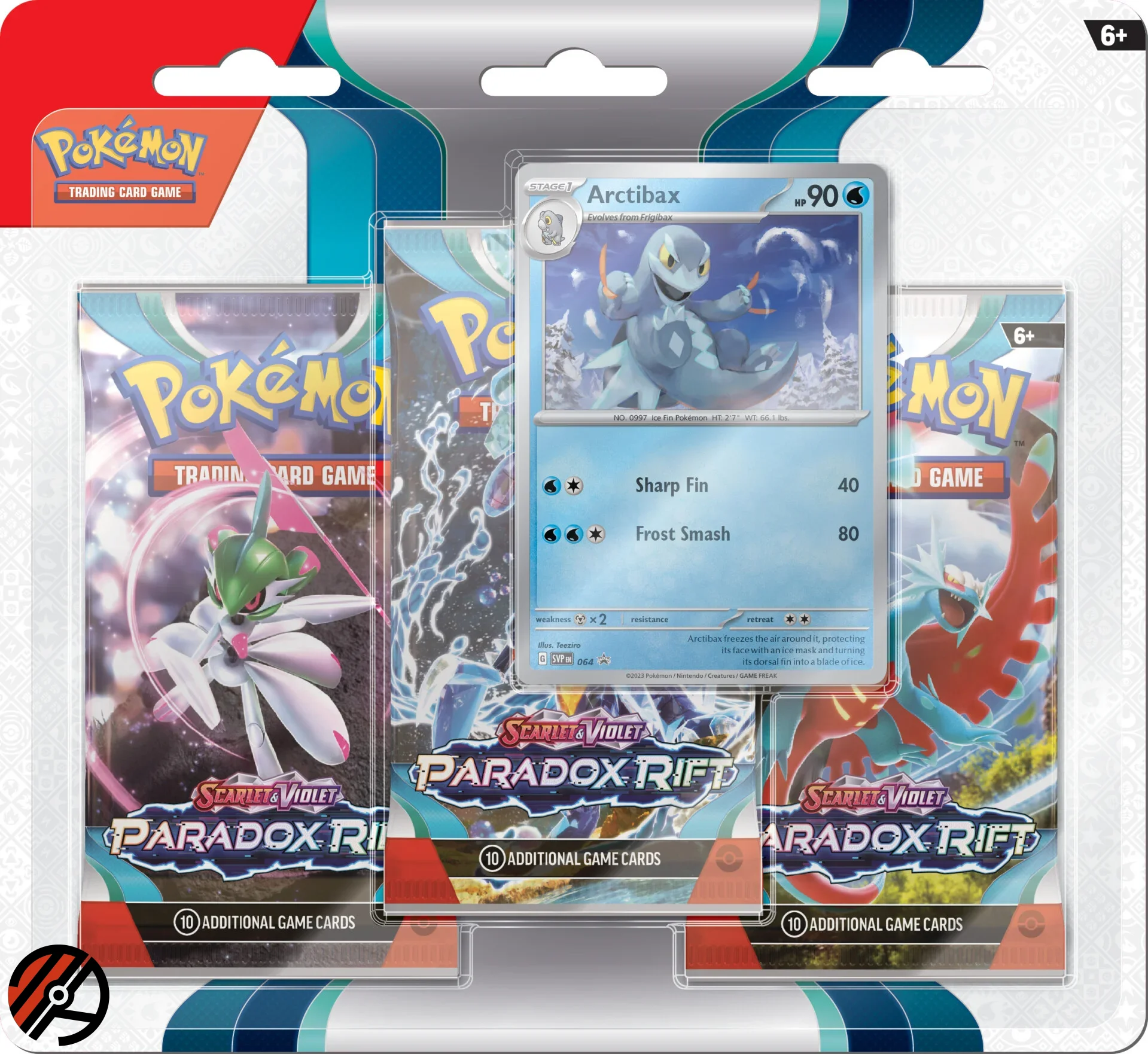 Pokmon TCG 3-Pack Blister - Scarlet &amp; Violet 04: Paradox Rift