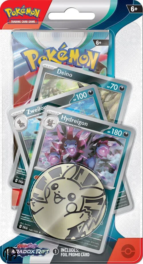 Pokmon TCG 1-Pack Premium Blister - Scarlet &amp; Violet 04: Paradox Rift